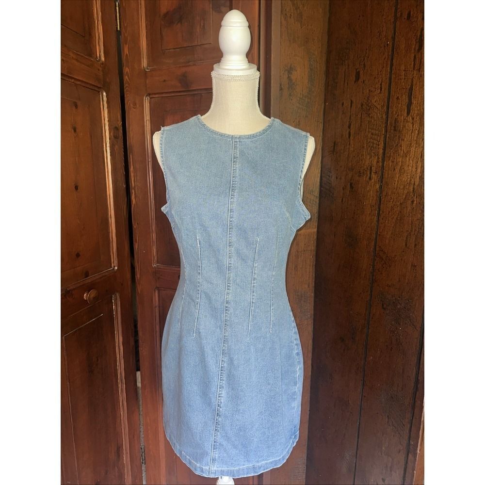Womens Jean Dress - Fitted,‎ Western, Casual Size Small - NWOT
